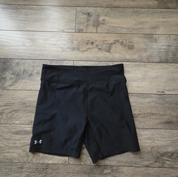 Under Armour Compression Womens Medium Black Shorts - Picture 1 of 6